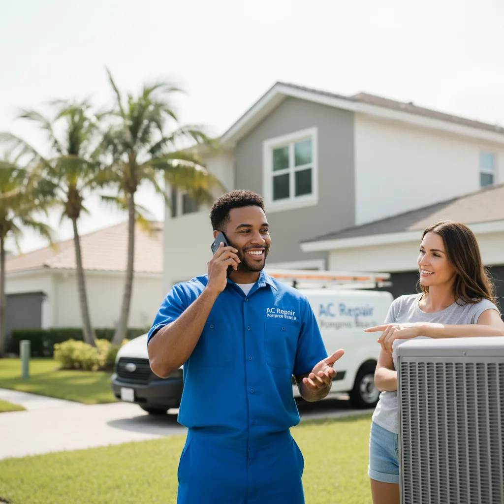 AC Repair Pompano Beach customer support in Wrens